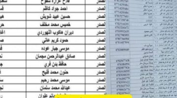 رابط مظلتي | تنزيل أسماء المشمولين في الرعاية الاجتماعية الوجبة الاخيرة في العراق لجميع المحافظات بصيغة pdf
