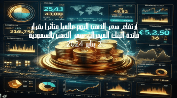 أرتفاع سعر الذهب اليوم عالمياً متأثراً بقرار فائدة البنك الفيدرالي سعر الذهب بالسعودية 2 يناير 2024
